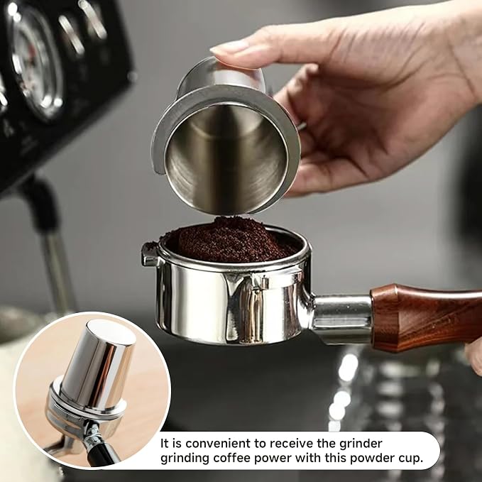 Coffee Dosing Cup 51mm Coffee Bean Dosing Cup, Stainless Steel Coffee Dosing - Image 4