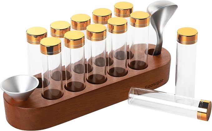 Coffee Bean Container, Single Dose Coffee Bean Storage by Coosigar