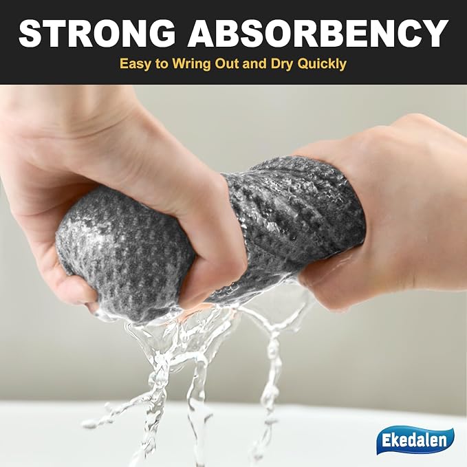 Microfiber Cleaning Cloth Waffle Weave - Image 5