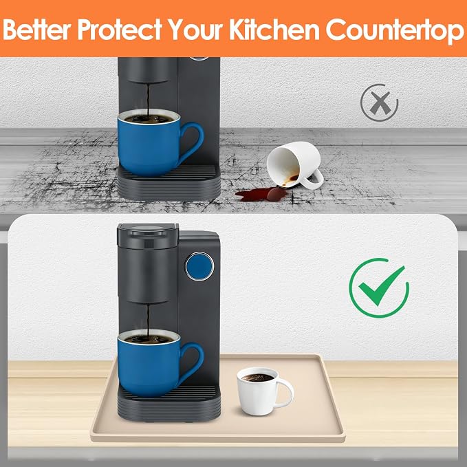 TOHONFOO Silicone Coffee Maker Mat - Image 3