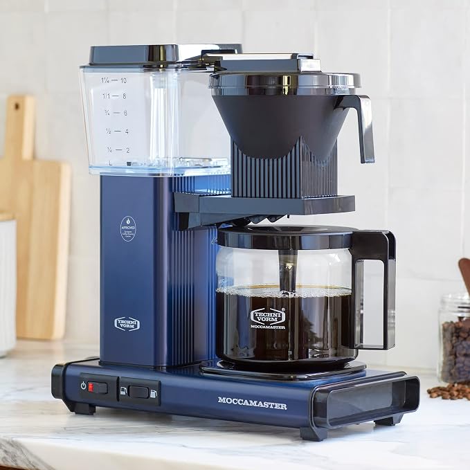 Moccamaster 53928 KBGV Select Coffee Maker, Midnight Blue, 40 ounce - Image 8