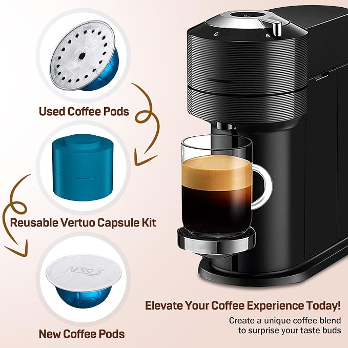 Nessus Reusable Vertuo Capsule Kit, - Image 4