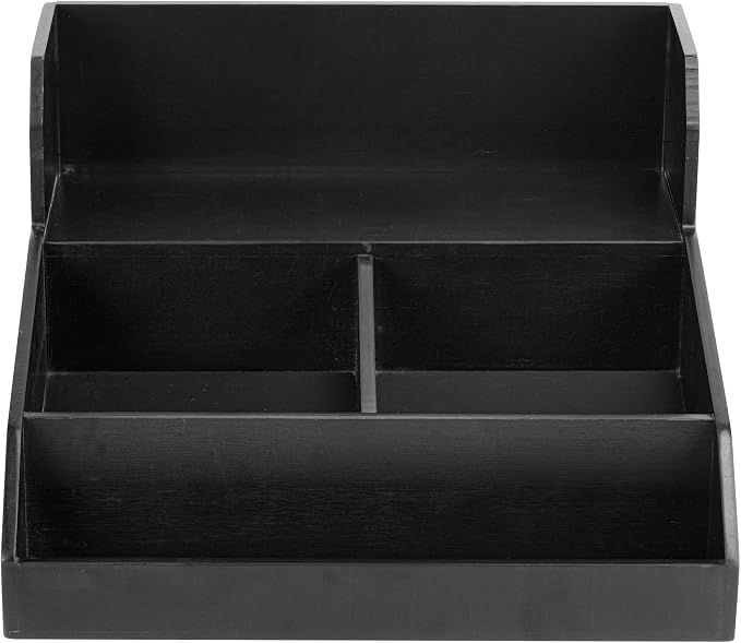 Restaurantware Coffee Cup Organizer 15 x 14.25 x 9.25 Inch Multipurpose Bamboo - Image 11