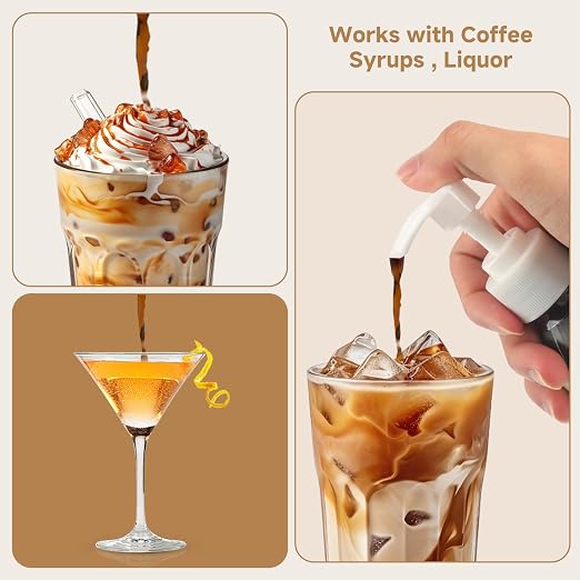 Syrup Pump for Javy Coffee Concentrate 6fl, Syrup Dispenser Pump for Cold Brew - Image 4