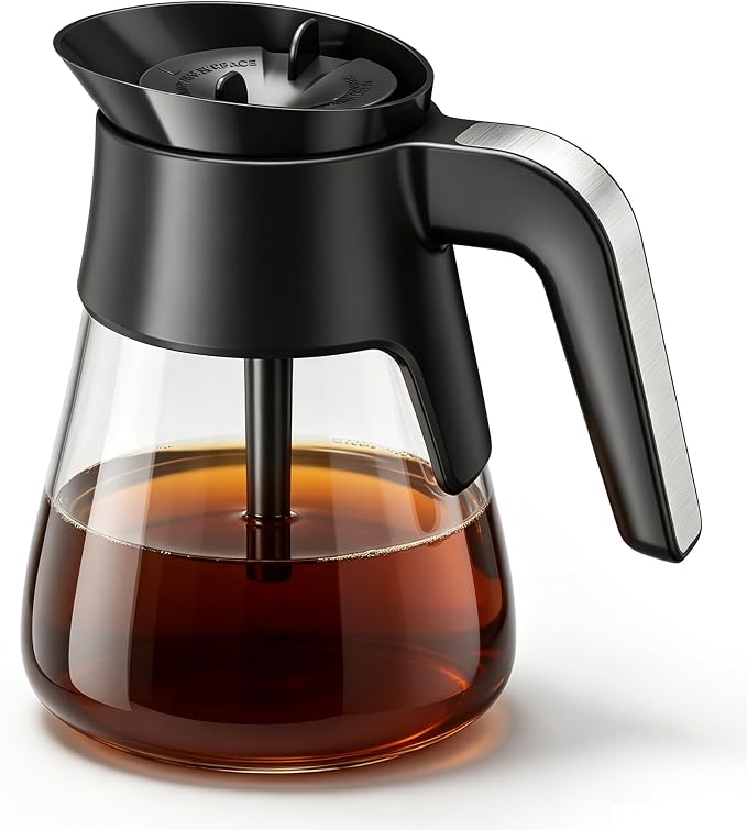 10 Cup Replacement Coffee Pot, Premium Glass Carafe by ENVTEK