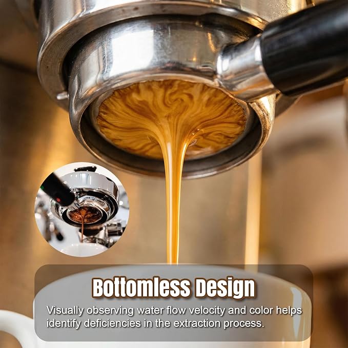54mm Bottomless Portafilter fit Breville Barista Express Machines BES870XL - Image 6