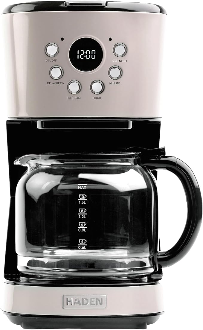 HADEN 12-Cup Programmable Coffee Maker by Unknown