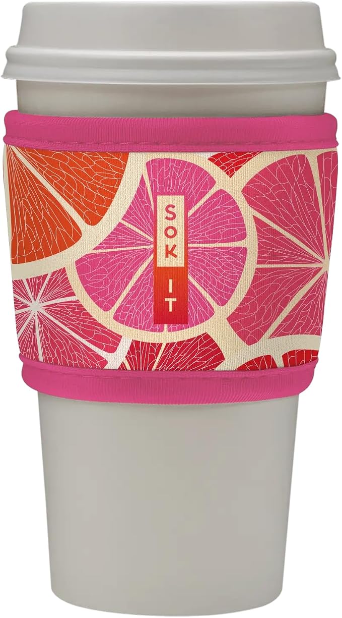 Sok It HotSok Coffee & Tea Reusable Insulated Neoprene Cup Sleeve by SokIt