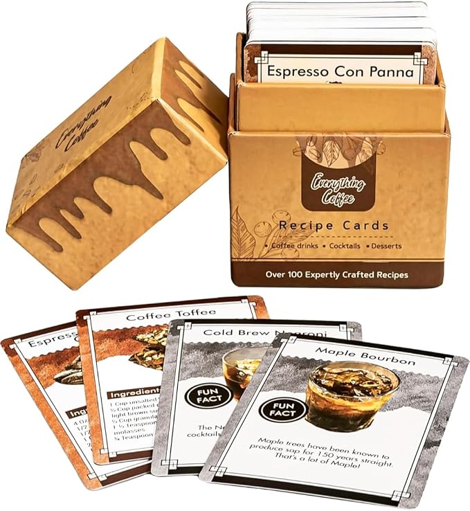 Coffee Recipe Cards by Unknown