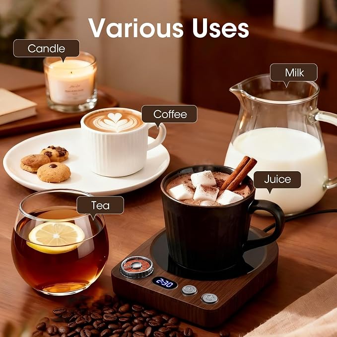MQFORU Retro Coffee Mug Warmer, 36W Fast Heating - Image 7