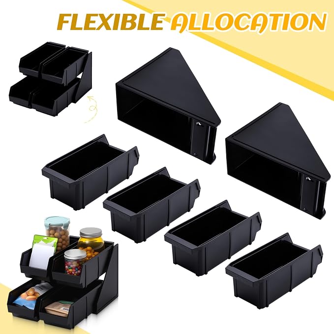 Novabright 4 Compartment Serve Condiment Bin Self Serve Condiment Packet - Image 5