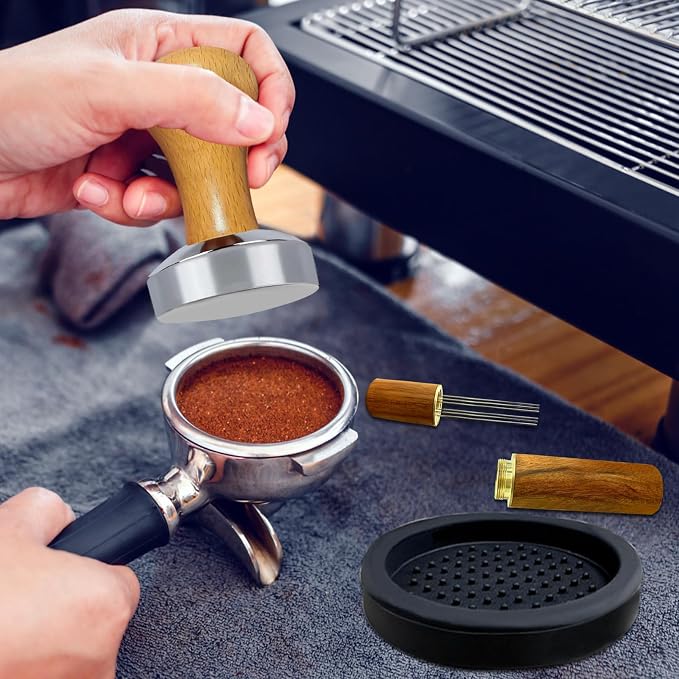 22 PCS Espresso Tamper Set, Espresso Accessories Barista Kit - Image 7