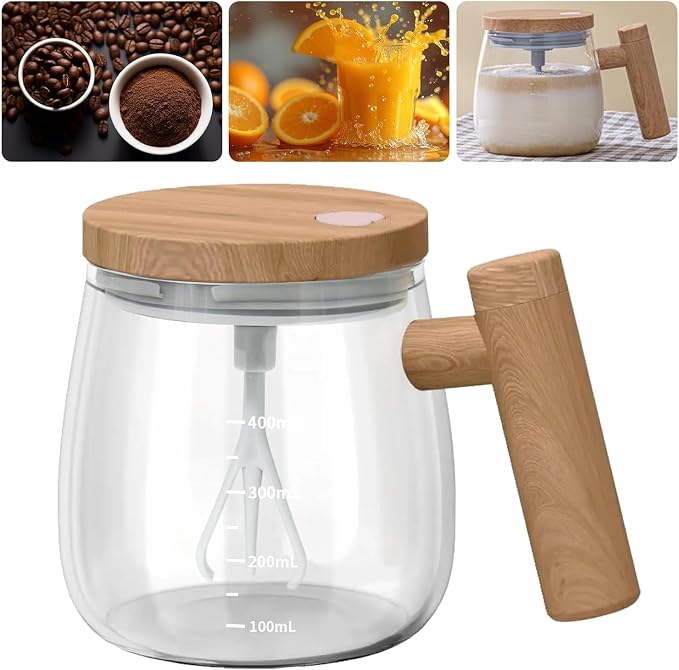 Electric Mixing Mug, Self Stirring Coffee Mug by VDHU
