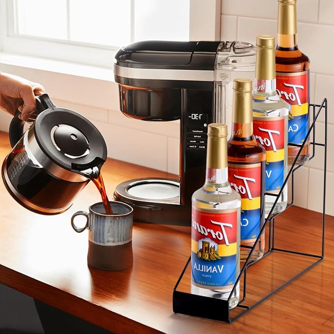 kimilus Coffee Syrup Rack for Coffee Bar Accessories, Fits - Image 5