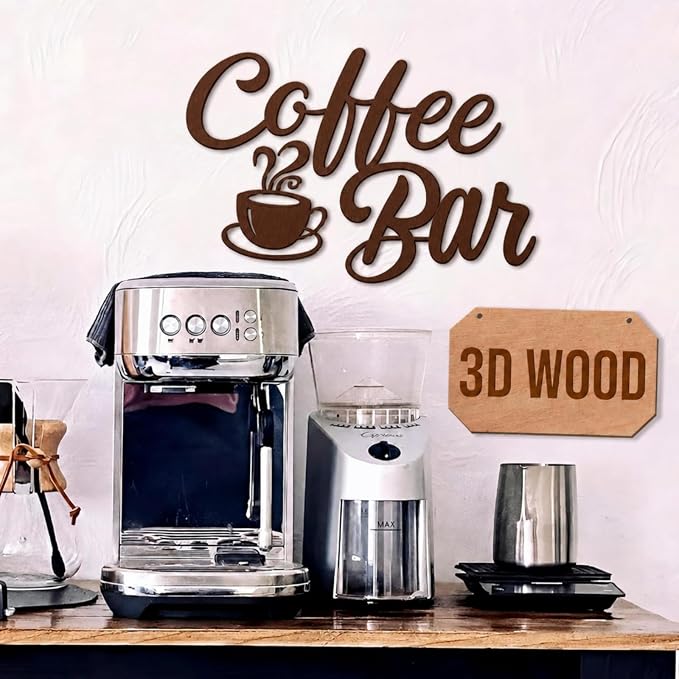 Shimeyao Coffee Bar Accessories Coffee Bar Sign by Shimeyao