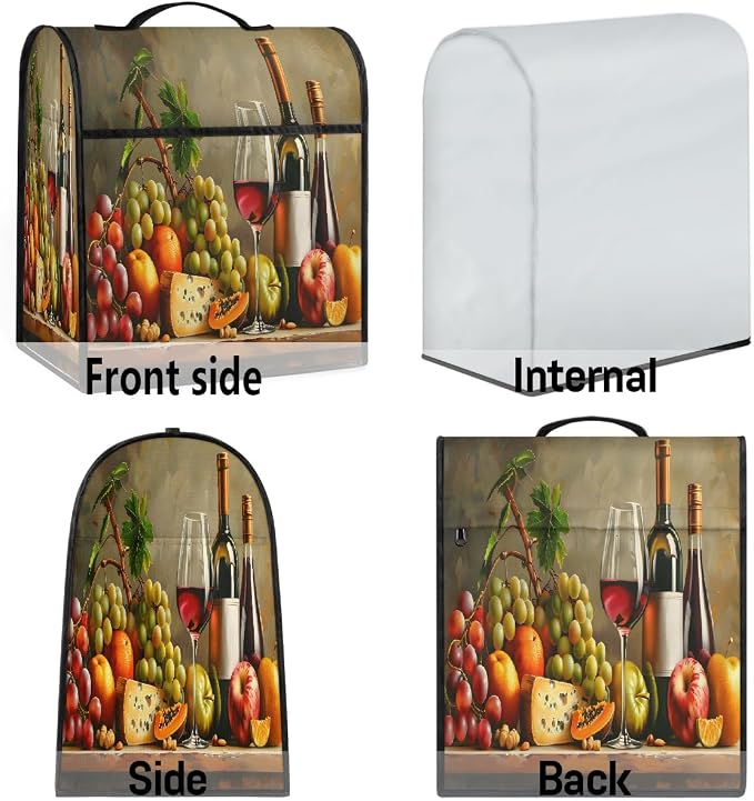 Wine Kitchen Aid Mixer Cover Compatible Stand Mixer Dust Cover | Kitchen Fruit - Image 7