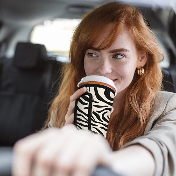 Reusable Insulated Neoprene Iced Coffee Sleeve - Image 5