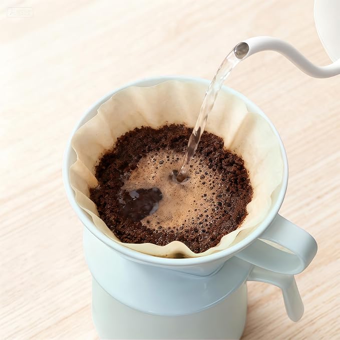Handmade Pour Over Ceramic Coffee Dripper - Image 6