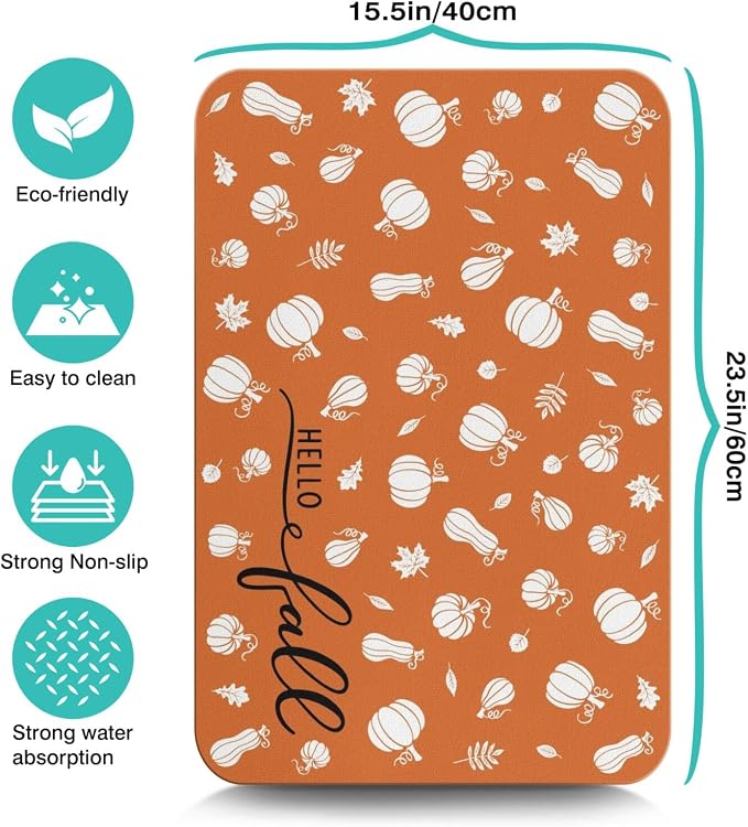 Fun Coffee Mat 23inx15in, Coffee Bar Mat - Image 5