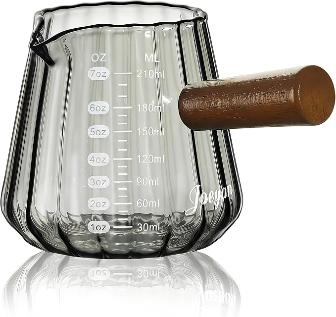 Joeyan 7 oz Espresso Cups, Glass Measuring Cup, Espresso Shot Cup by JoeyanHousehold