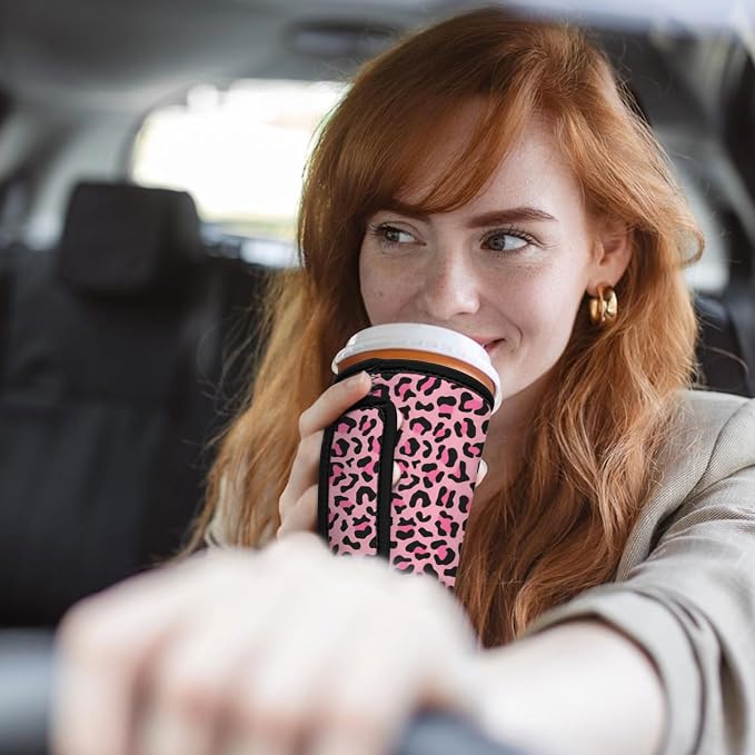 Reusable Insulated Neoprene Iced Coffee Sleeve - Image 5
