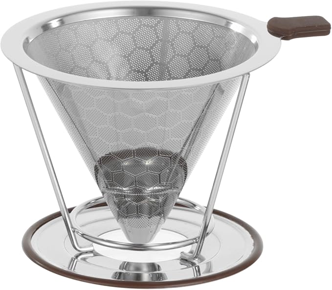 OMISTAR Stainless Steel Pour Over Coffee Dripper - Image 3