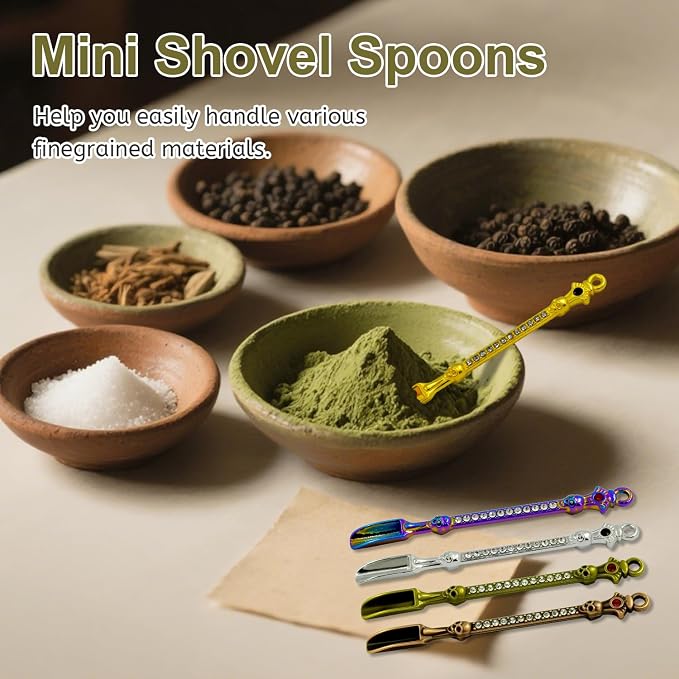 20Pcs Mini Spoons, Tiny Shovel Spoon, Tableware Charm - Image 5