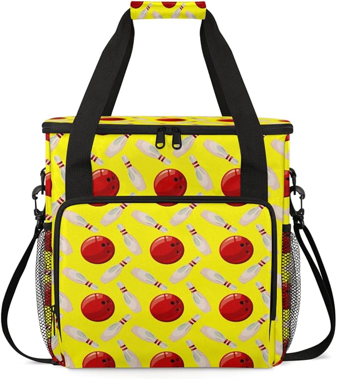 Bowling Ball Coffee Maker Travel Bag, Bowling Ball Large Carrying Storage Case by Home