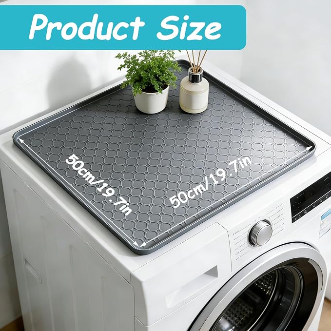 19.7"x19.7" Waterproof Silicone Floor Mat - Image 2