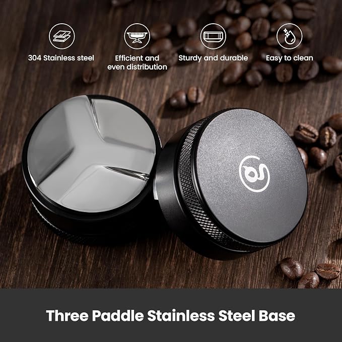 Gemilai 58mm Coffee Distributor, Espresso Coffee Tamper, Professional Coffee - Image 3