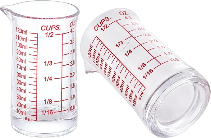 Ackers 4oz Glass Measuring Cup – Shot Glass by AckersBORO33