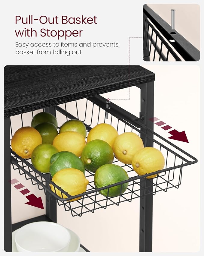 VASAGLE Baker's Rack, Coffee Bar Stand - Image 9