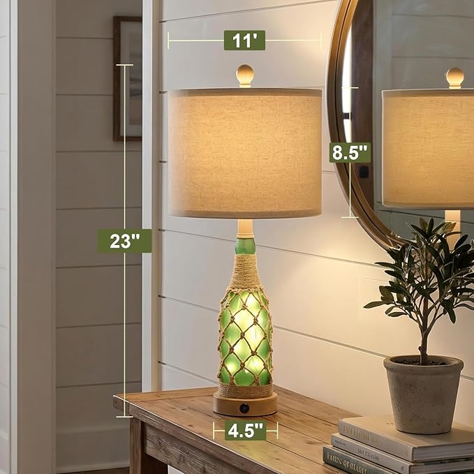 OYEARS 23'' Boho Table Lamps - Image 7