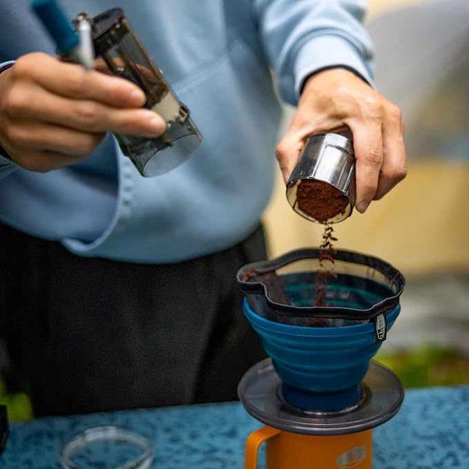 GSI Outdoors Pour-Over Java Drip I Travel Drip Coffee Maker, Collapsible Cone - Image 8