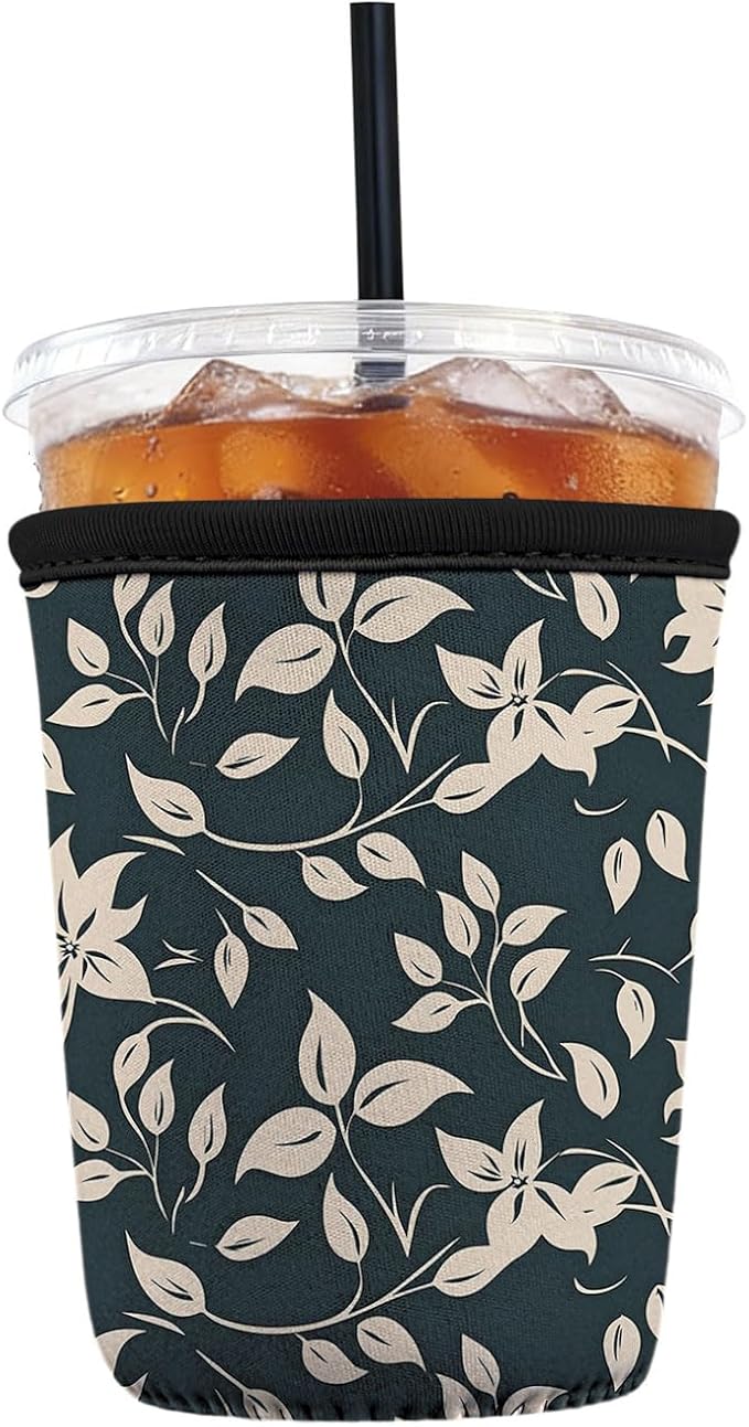 Reusable Insulated Neoprene Iced Coffee Sleeve by Cavllson
