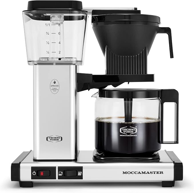Technivorm Moccamaster 53941 KBGV Select 10-Cup Coffee Maker, Polished Silver by Unknown