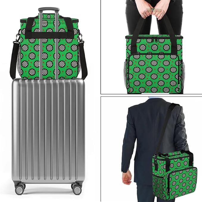 Dart Board Coffee Maker Travel Bag, Dart Board Large Carrying Storage Case - Image 7