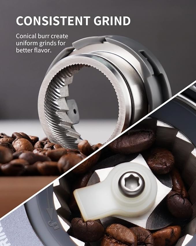 SHARDOR Conical Burr Espresso Coffee Grinder Electric - Image 3