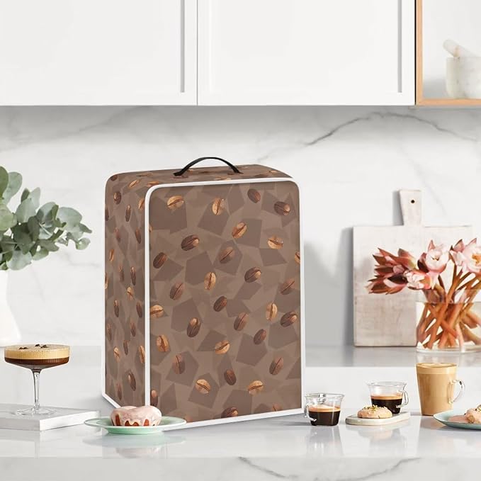 Coffee Beans Coffee Machine Cover Coffee Maker Cover Protection Dust Covers - Image 3
