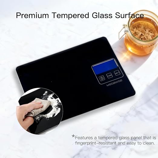 MegaWise Precision Food Scale, 33lb Waterproof Rechargeable Digital Kitchen - Image 6