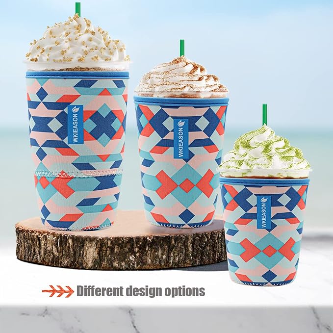 Reusable Iced Coffee Insulator Sleeve - Image 6