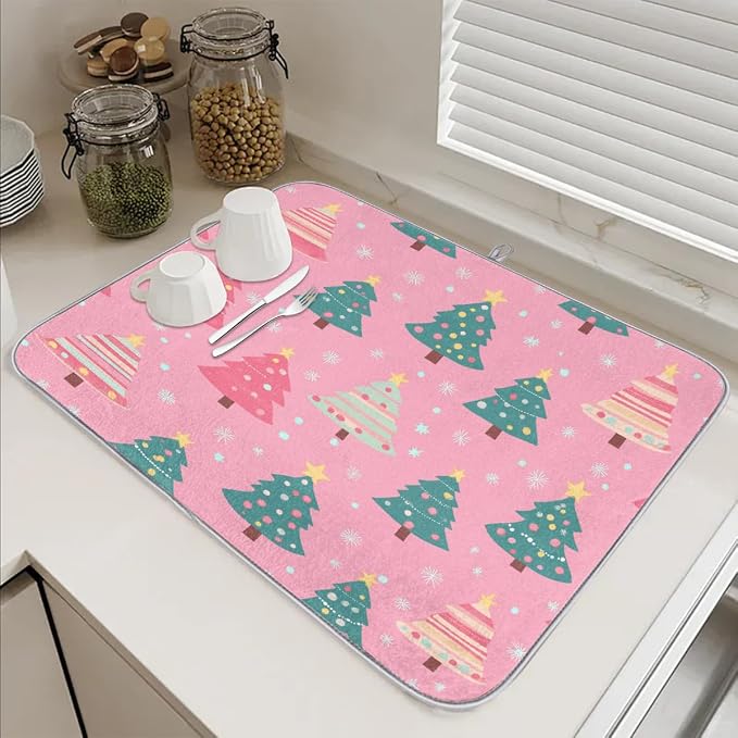 Dish Drying Mat, Kitchen Counter Quick Dry Pads - Image 6