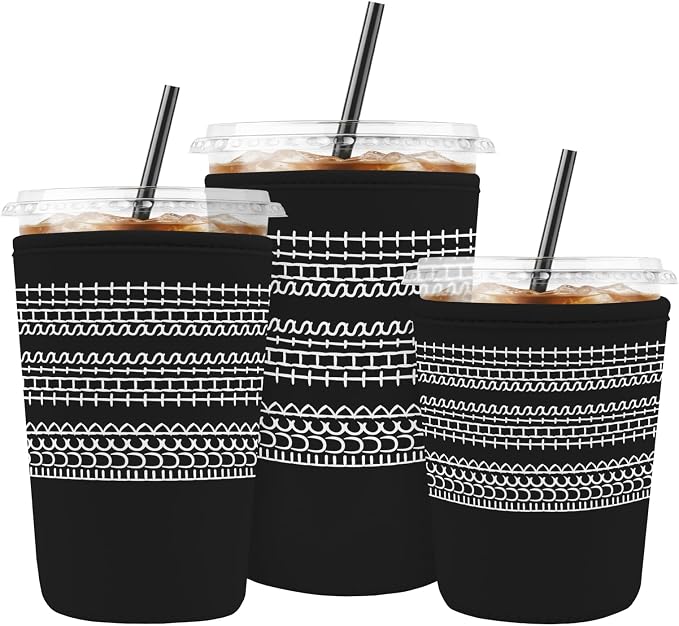 Iced Coffee Sleeve Reusable Cup Sleeves by Unknown