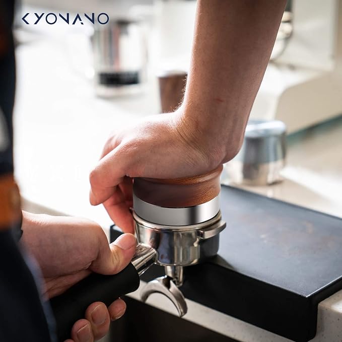 KYONANO Dalbergia Odorifera Wooden Coffee Distributor 51mm - Image 4