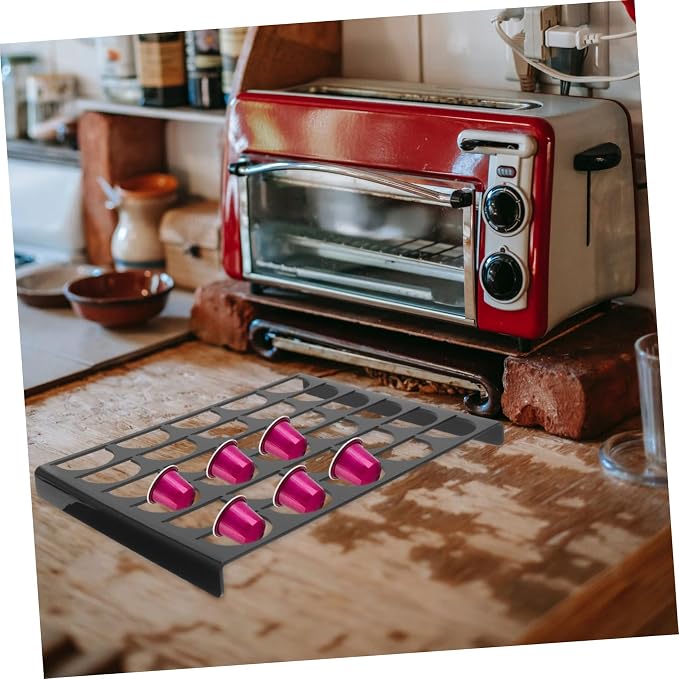 Coffee Capsule Storage Organizer Acrylic Multi Holder - Image 4