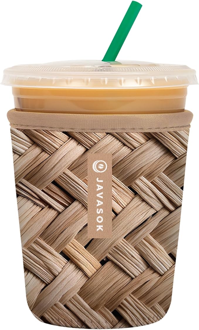 Sok It JavaSok Iced Coffee & Cold Soda Insulated Neoprene Cup Sleeve by SokIt