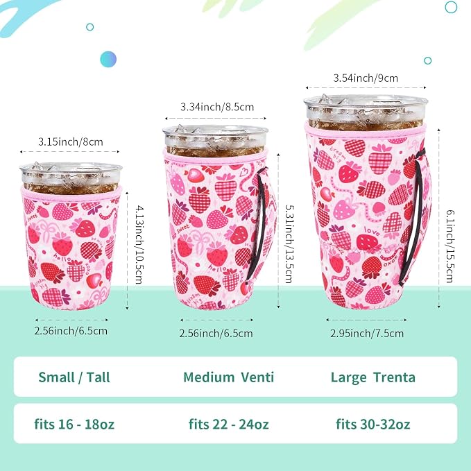 Iced Coffee Sleeve Insulator Sleeves - Image 2