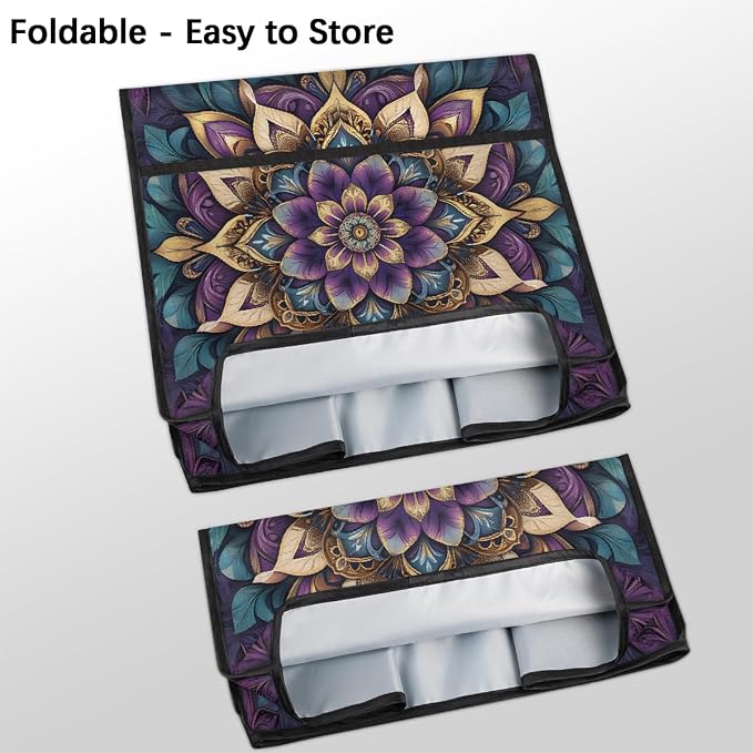 Mandala Kitchen Aid Mixer Cover Compatible Stand Mixer Dust Cover | Purple - Image 8