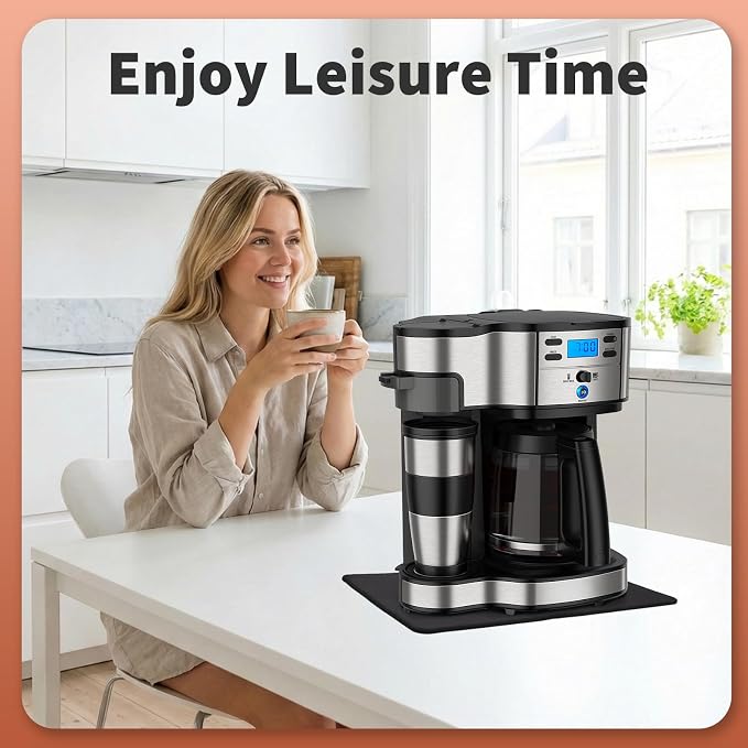 Sliding Pad for Hamilton Beach 2-Way Programmable Coffee Maker- Smooth Glide - Image 7