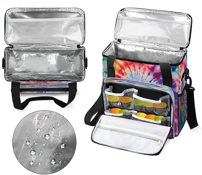 Tie Dye Colorful Boho Hippie Coffee Machine Bag Compatible - Image 3